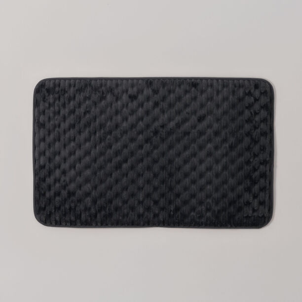 كوتاج دعاسة حمام فوم بظهر إس بي آر، أسود 80*50*3.5 سم image number 0