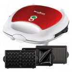 Moulinex Sandwich Maker Cut Panini Waff image number 2