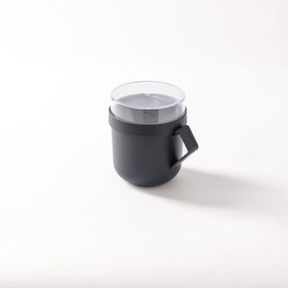 Brabantia lunch set include soup mug & medium box 13.5*30.5*13cm dark gray