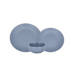 La Mesa blue stoneware 18 pc Dinner set image number 2
