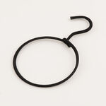 Homez Leather Coated Hanger Set Of 2Pcs, Black image number 0