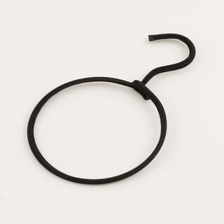 Homez Leather Coated Hanger Set Of 2Pcs, Black