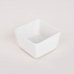 Porcelain Square Dish With Rattan Basket image number 3
