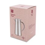 Dallety Plastic Vacuum Flask Pipe Gold/White 0.7L image number 2