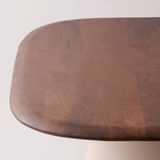 Homez wooden coffee table 80*80*40cm