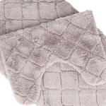 Cottage grey polyester bathmat 60*90 cm image number 3