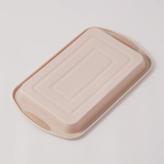 Alberto slilicone 11" cookie baking mold 34.5*21.5*3cm, beige