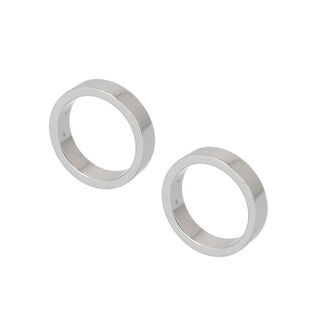 Samarkand Napkin Ring Set Of 2 Nickel Plated