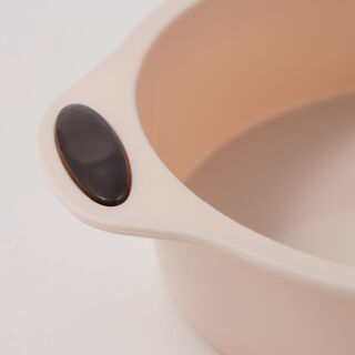 Alberto slilicone 9" disk baking mold 28*24*5cm, beige