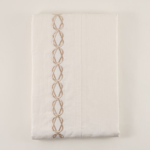 La Mesa Tablecloth Linen Elite Embroidery 170*270 Cm image number 0