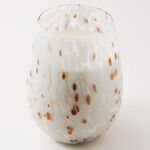 Homez large jar candle with gift box 15*22.5cm, white image number 1