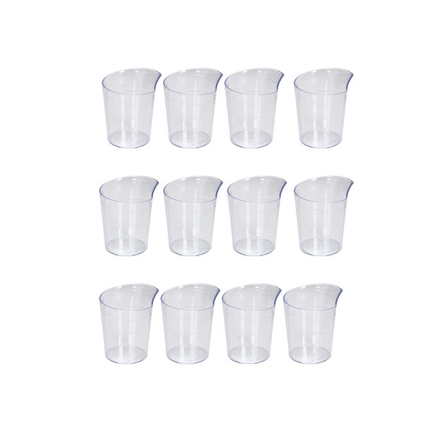 Alberto Disposable Round Cups Set Of 12 Pieces  image number 0
