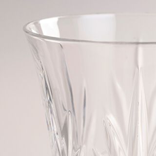 Rcr Set Melodia 18 RCR Melodia Italian Crystal Tumblers Goblet Flute Stem Glasses Set 18 Pieces