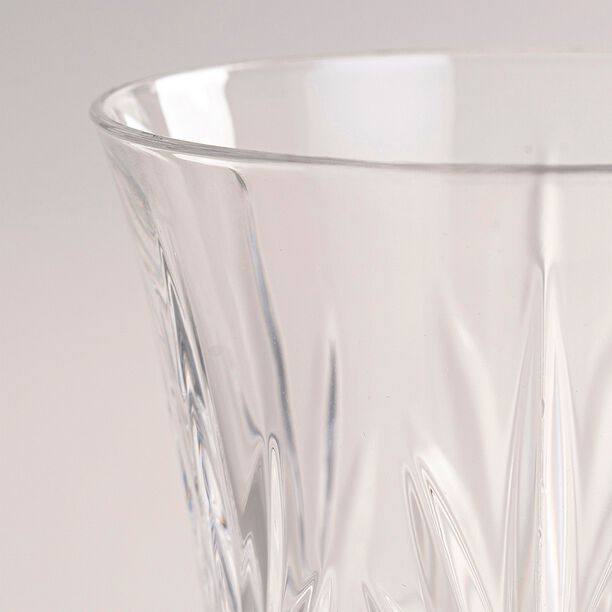 Rcr Set Melodia 18 RCR Melodia Italian Crystal Tumblers Goblet Flute Stem Glasses Set 18 Pieces image number 9
