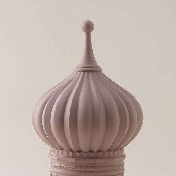 Homez Dome Shaped Ceramic Ramadan Decorative Piece, Pink18.4*18.4*30Cm image number 2