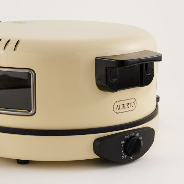 صانعة خبز عربي كهربائية البرتو ستانلس ستيل بيج 30 سم image number 3