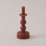 هومز شمعة من شمع الصويا، بني 5.8*5.8*14 سم image number 1