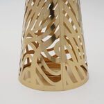 Homez Zahra Collection Lantern, Gold, 20*20*42 Cm image number 1