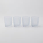 لا ميسا طقم أكواب زجاج فروستد 270 مل 4 قطع image number 0