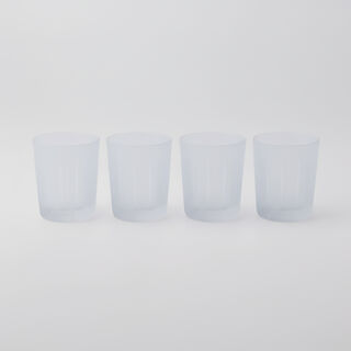 La Mesa 4 pcs Frosted Tumbler set 270 ml