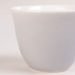 Dallaty grey glass and porcelain Tea and coffee cups set 18 pcs image number 3