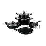 9 Pcs Nonstick Cookware Set image number 1
