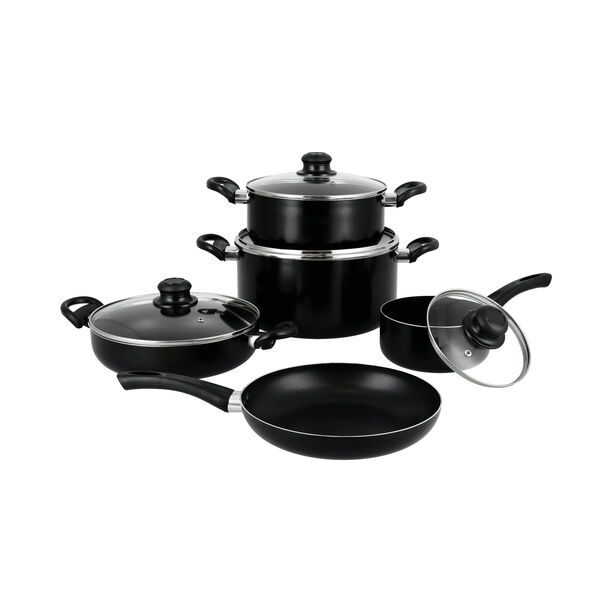 9 Pcs Nonstick Cookware Set image number 1