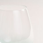 Tumbler Glass Set Blue Base Plain 4 Pcs Stem Glass image number 4