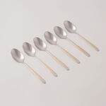 Pentola stainless steel dinner spoon set 6pcs with mirror polish 3mm image number 0