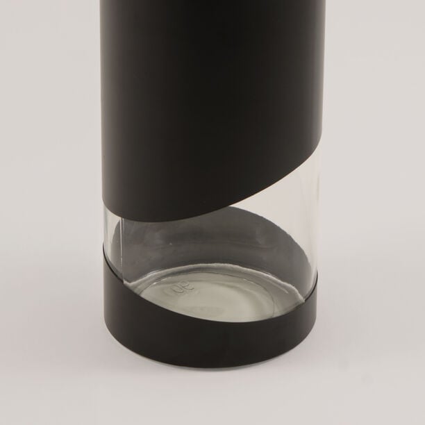 Alberto 4pcs glass canister set, black image number 5