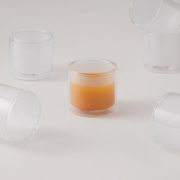 Dallaty 6Pcs Glass Arabic Coffee Cups image number 0