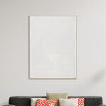 Homez canvas art in wooden frame with sandy texture 90* 120*4.5cm image number 0