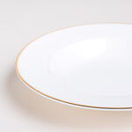 La Mesa white porcelain/glass 20 pc dinner set image number 5