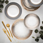 18 Pcs Fine Bone Porcelain Dinner Set Serve 6 Persons image number 0