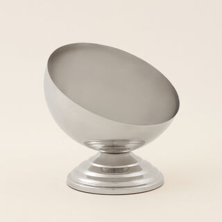 La Mesa Stainless Steel Fruit Bowl 18*18*13.5Cm, Silver