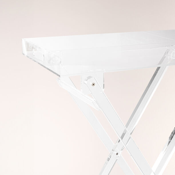 Homez acrylic bulter table 9.9*35.1*78 cm image number 2