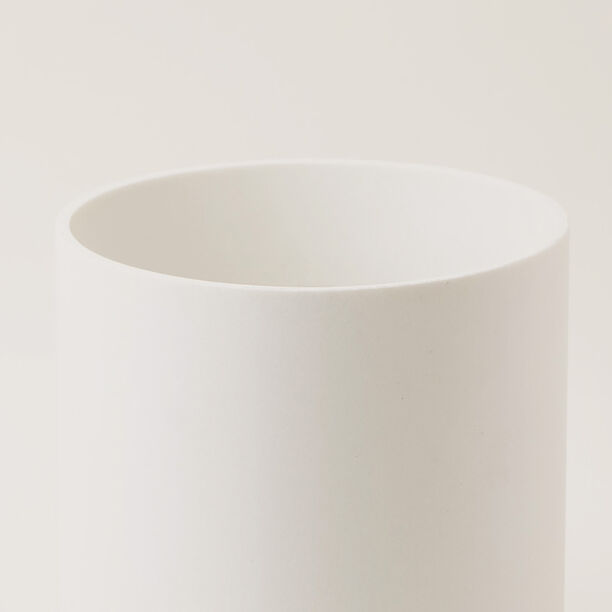 Homez sandstone waste bin, beige 20.7*20.7*25.2cm image number 1