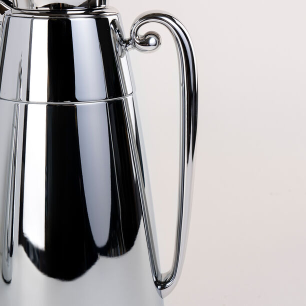Dallaty set of 2 steel vacuum flask matt silver 1L image number 3