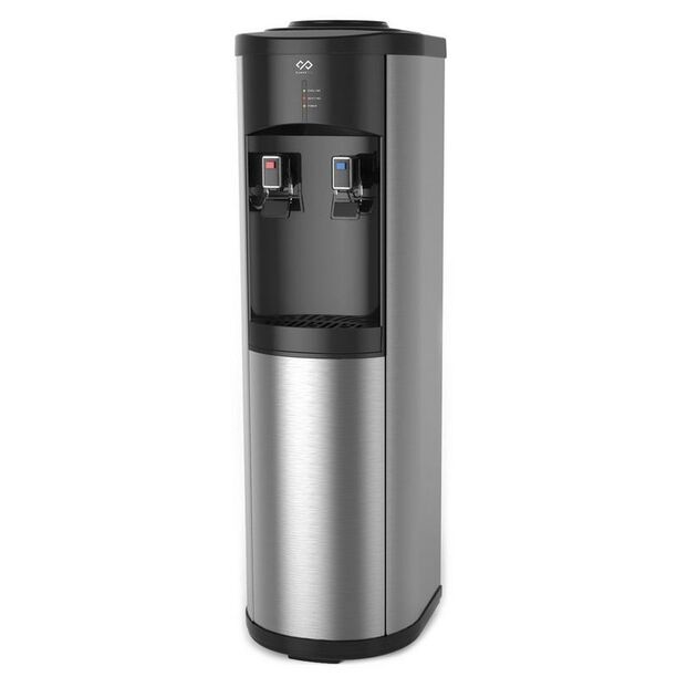 Classpro Water Dispenser With Stainless Steel Body, 520W, Cold Water 2.0L, Hot Water 5.0L, Black/Ss image number 1