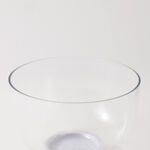La Mesa Glass Bowl With Marble Base 25*25*11.5Cm image number 2