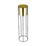 Planter With Stand Gold image number 2