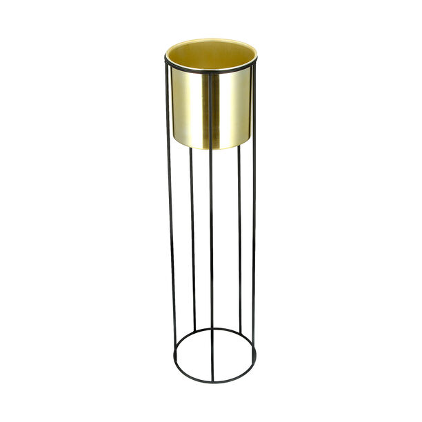 Planter With Stand Gold image number 2