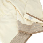 Striped Border Terry Bath Towel 90*150 Cm image number 1