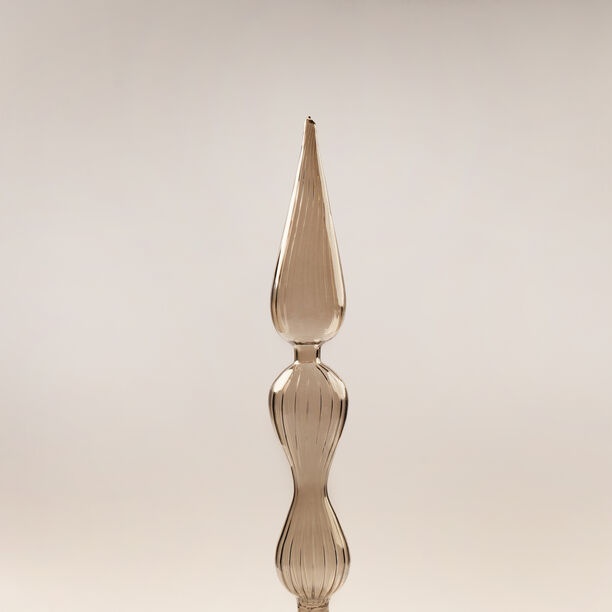 هومز قطعة ديكور رمضانية من الزجاج، رمادي 10.5*10.5*60.5سم image number 1