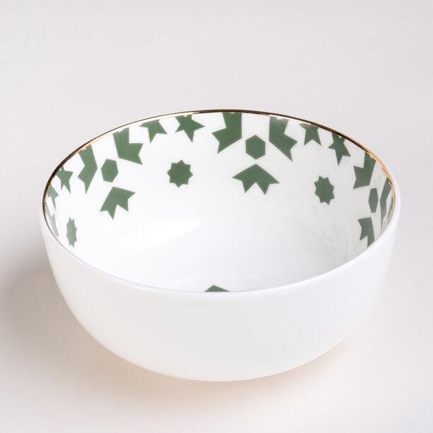 La Mesa white porcelain 18 pc dinner set image number 4