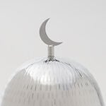 لاميسا طبق تقديم، فضي 17.5*17.5*25 سم image number 2