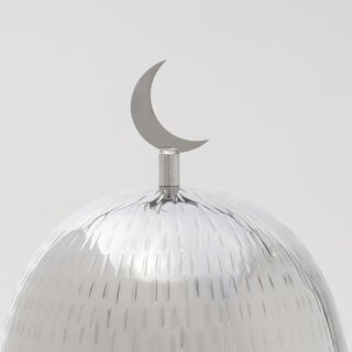 La Mesa Food Serving Pot, Silver 17.5*17.5*25 Cm