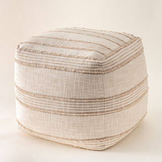 Woven pouf 40*40*40 cm