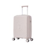Travel vision durable PP 3 pcs luggage set, baby pink image number 1