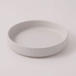 La Mesa Porcelain Set Of 4Pcs Soup Plates, 8", White image number 1